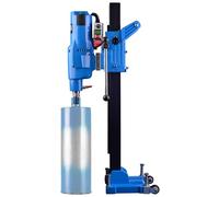 STAKO Max. Ø 305 mm trapano professionale a nucleo con potente motore 4350 - con supporto per trapano nucleare - Punte diamantate per calcestruzzo 0 - 760 giri/min - Unità di perforazione con
