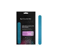 Staleks DFEX-22-240 - Lima per unghie dritta, confezione da 22 (50 pezzi)
