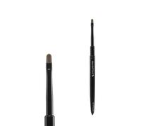 Staleks EXPERT Professional Manicure & Gel Brushes Set di pennelli per nail art, colore nero, 3 pezzi per unghie in gel e manicure (4 mm/7 mm - Gel Brush)