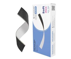 STALEKS PRO 25 pezzi di ricambio per lime double face PapmAm MIX con schiuma morbida. Per base di lime dritto. Expert (grana 100/180)