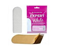 STALEKS PRO 30 lime di ricambio bianche monouso per base raschietto piedi pedicure Expert White 10 (grana #180)