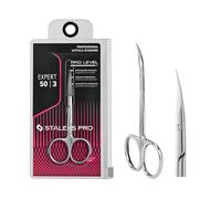 STALEKS PRO by Natury Nails Forbici professionali per cuticole. Anelli ergonomici. Acciaio inossidabile. Expert SE-50/3