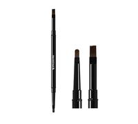 STALEKS PRO by Natury Nails - Pennello a doppia faccia/punta per unghie in gel. Pennello rotondo da 7 mm e pennello dritto da 10 mm. Expert (NBE 04/08)