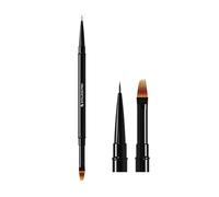 STALEKS PRO by Natury Nails Pennello doppio lato/punta Pennello eyeliner brush liner da 7 mm e pennello sfumato 11 mm. Decorazione per unghie in gel. Expert (NBE 01/07)