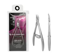 STALEKS PRO by Natury Nails Pinza professionale per cuticole 3 mm. Acciaio inossidabile. Expert (NE-91-3)