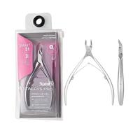STALEKS PRO by Natury Nails Pinza professionale per cuticole 3 mm. Acciaio inossidabile. (Smart 31-3mm)