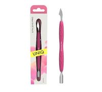 STALEKS PRO by Natury Nails Spingitore per cuticole doppia con manico in silicone Gummy. Acciaio inossidabile. UNIQ (PQ-10/3)