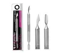 STALEKS PRO by Natury Nails spingitore per cuticole. Manicure e pedicure. Acciaio inossidabile. Expert 100/3