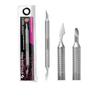 STALEKS PRO by Natury Nails spingitore per cuticole. Manicure e pedicure. Acciaio inossidabile. Expert 100/1