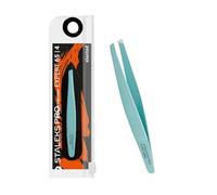 STALEKS PRO Clip per sopracciglia sottili o scarse. Bordo inclinato, preciso, acciaio inossidabile. Expert 65/4