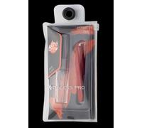 Staleks Pro EXPERT 11 - Pinzette per sopracciglia tipo 3 (bordi smussati larghi) (rosso)