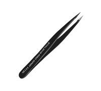 Staleks Pro EXPERT 11 - Pinzette per sopracciglia, tipo 5, colore: nero