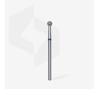 STALEKS PRO Expert fresa diamantata per unghie. Manicure medica. Rimuovere e lucidare la zona delle cuticole. Forma della sfera 3,5 mm (grana media)