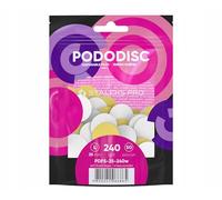 STALEKS PRO Expert PODODISC L - Abrasivi monouso per lima per piedi (grana 100, 50 pezzi) - Lime abrasive con strato in schiuma morbida per pelle molto ruvida e apertura di crepe