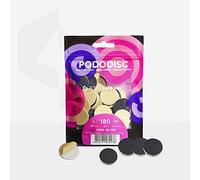 Staleks Pro Expert, ricambi adesivi bianchi con base schiuma, morbido, pododisco, professionale, monouso, 50 pezzi, PDFS. (25, 80)