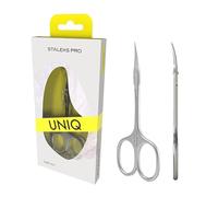 STALEKS PRO Forbici professionali per cuticole. Acciaio inossidabile. Ballerina UNIQ SQ-10/4