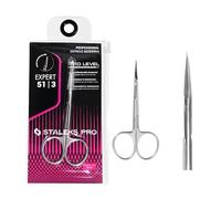 STALEKS PRO Forbici professionali per cuticole. Anelli ergonomici. Acciaio inossidabile. Expert SE-51/3