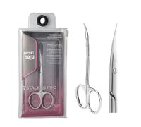 STALEKS PRO Forbici professionali per cuticole. Preciso e sicuro. Anelli ergonomici. Acciaio inossidabile. Expert SE-50/3