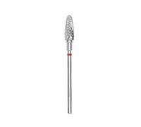 STALEKS PRO fresa in carburo di tungsteno per tornio chiodo, punta 5x13mm. Forma mais (grana fine)