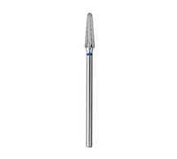 STALEKS PRO fresa in carburo di tungsteno per tornio unghie, punta 4x13 mm. Forma troncoconica Expert (grana media)