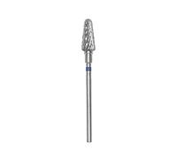 STALEKS PRO fresa in carburo di tungsteno per tornio unghie, punta 6 x 14 mm. Forma troncoconica Expert (grana media)