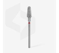 STALEKS PRO Fresa in carburo di tungsteno per tornio unghie, punta 6 x 14 mm, forma troncoconica Expert (grana fine)