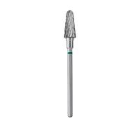STALEKS PRO fresa in carburo di tungsteno per tornio unghie, punta 6 x 14 mm. Forma troncoonica Expert (Grano spesso)