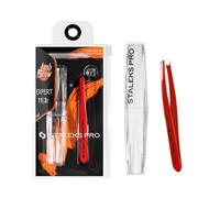STALEKS PRO Pinze per sopracciglia spesse e larghe, precise, in acciaio inossidabile. Expert 11/3