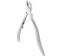 Staleks Pro Pinze corte cuticole professionali da 4 mm con molla, acciaio inossidabile, affilatura manuale. NS-80-4