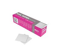 STALEKS PRO Smart Nail Wipes salviette per la pulizia delle unghie lisce 100% privo di lanugine 400 pz. Bianco