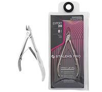 STALEKS Pro - Tronchesina Professionale per Cuticole (Lunghezza Lama 8 mm) EXPERT 20, NE-20-8