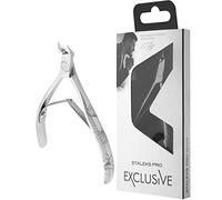 STALEKS Pro - Tronchesina Professionale per Pelle Cuticole (Lunghezza Lama - 5mm) (Design: Fior di Magnolia) Exclusive 20, NX-20-5m