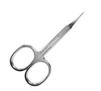 Staleks Silver Classic SE-50/2 - Forbici professionali per cuticole, in acciaio inox, curve, ambidestre, 15 g