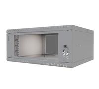 STALFLEX Armadio di Rete 19 Pollici - Armadio Rack 4U - Server Rack per Montaggio a Parete - Capacità di Carico 40 kg - Profondità 450 mm - Rack 19 Pollici - Grigio