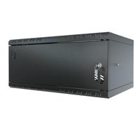 STALFLEX Armadio di Rete 19 Pollici - Armadio Rack 4U - Server Rack per Montaggio a Parete - Capacità di Carico 40 kg - Profondità 350 mm - Rack 19 Pollici - Nero
