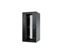Stalflex Armadio per server 12U, montaggio a parete, con sportello bloccabile, profondità 300 mm, per apparecchiature IT e dispositivi A/V da 10"
