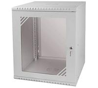 Stalflex Armadio rack 19" 12U, 600mm, porta in vetro, grigio RC19-12U-600GG