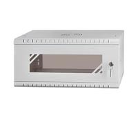 Stalflex Armadio rack 19" 4U, 350mm, porta in vetro, grigio RC19-4U-350GG