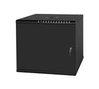 Stalflex Armadio rack 19" 9U, 450mm, porta piena, nero RC19-9U-450MB