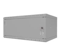 Stalflex Armadio Rack 19 Pollici 4U 350mm STANDARD - Acciaio per Impieghi Gravosi - Rack e Armadietti per Apparecchiature di Rete - Armadio Rack Compatibile con Ripiano Rack - Porta in Metallo
