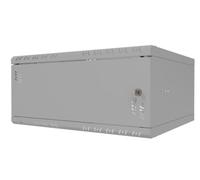Stalflex Armadio Rack 19 Pollici 4U 450mm STANDARD - Acciaio per Impieghi Gravosi - Rack e Armadietti per Apparecchiature di Rete - Armadio Rack Compatibile con Ripiano Rack - Porta in Metallo