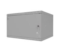 Stalflex Armadio Rack 19 Pollici 6U 450mm STANDARD - Acciaio per Impieghi Gravosi - Rack e Armadietti per Apparecchiature di Rete - Armadio Rack Compatibile con Ripiano Rack - Porta in Metallo