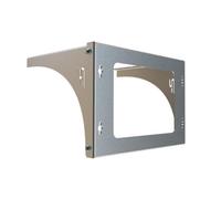 Stalflex Montaggio a parete Armadio Rack 10 Pollici 4U - Ripiano Rack Realizzato in Acciaio - Rack e Armadietti per Apparecchiature di Rete - Capacità di peso di 80 kg