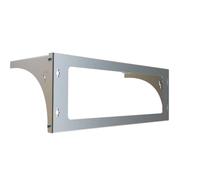 Stalflex Montaggio a parete Armadio Rack 19 Pollici 4U - Ripiano Rack Realizzato in Acciaio - Rack e Armadietti per Apparecchiature di Rete - Capacità di peso di 80 kg