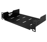 Stalflex Ripiano per Armadio Rack 10 Pollici 1U 150mm - Ripiano Rack 19 “ In Metallo - Vassoio a Sbalzo Universale Ventilato per Montaggio a Rack - Compatibile Con Gli Armadio Rack