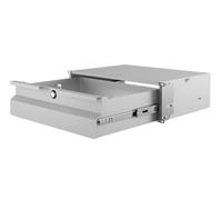 Stalflex Ripiano per Armadio Rack Cassetto 19 Pollici 3U 320mm - Acciaio per Impieghi Gravosi - Armadio Rack per apparecchiature di rete - Mensola Rack 19 ” di rete universale