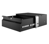 Stalflex Ripiano per Armadio Rack Cassetto 19 Pollici 4U 320mm - Acciaio per Impieghi Gravosi - Armadio Rack per apparecchiature di rete - Mensola Rack 19 ” di rete universale