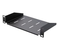 Stalflex Ripiano per Armadio Rack Eco 10 Pollici 1U 150mm - Armadio Rack Realizzato in Acciaio - Vassoio a sbalzo universale ventilato per montaggio a rack