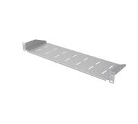 Stalflex Ripiano per Armadio Rack Eco 19 Pollici 1U 170mm - Armadio Rack Realizzato in Acciaio - Vassoio a sbalzo universale ventilato per montaggio a rack