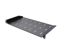 Stalflex Ripiano per Armadio Rack Eco 19 Pollici 1U 270mm - Armadio Rack Realizzato in Acciaio - Vassoio a sbalzo universale ventilato per montaggio a rack